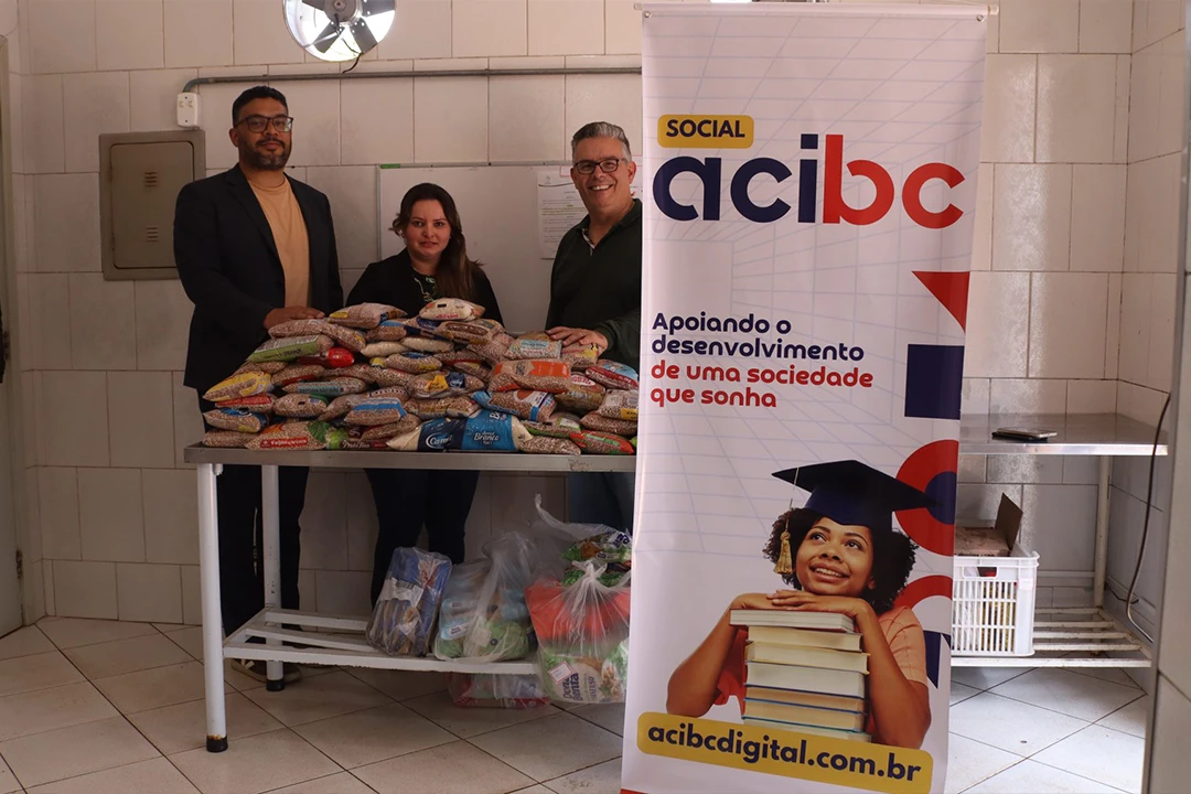 ACIBC distribui mais de 500 kg de alimentos entre seis Instituições de Piracicaba